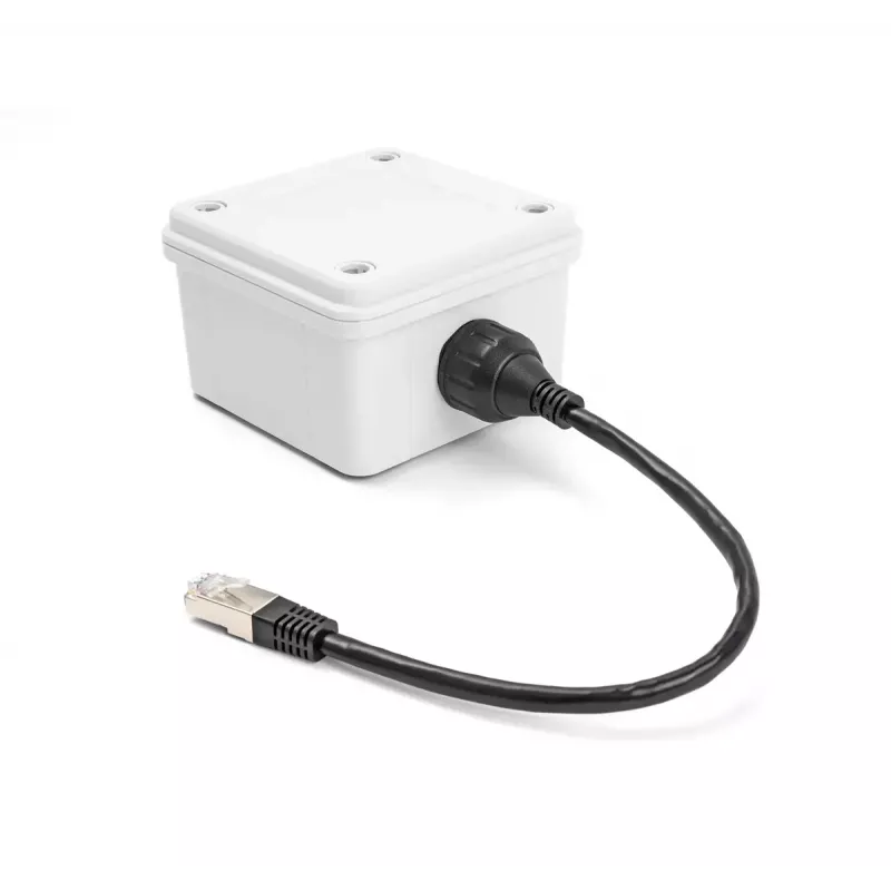 DeLOCK Cable RJ50 male to RJ50 female IP67 waterproof 20 cm