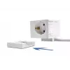 DeLOCK 11497 Socket-Outlet CEE 7/3 + USB White 250V 16A