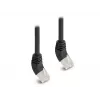 Network Cable DeLOCK RJ45 Cat.6A 45° angled 0.5m black