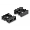 Cable holder DeLOCK 60484 18.5 mm black 8 pieces