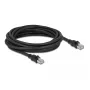 DeLOCK Network cable RJ45 Cat.6A F/UTP 5 m Black
