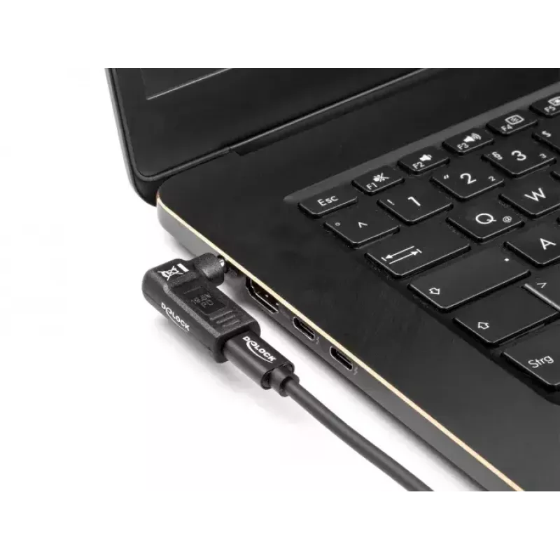 DeLOCK Adapter USB Type-C female to Acer 5.5 x 1.7 mm male 90° angled