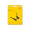 DELOCK DisplayPort cable 1 m, DisplayPort to DisplayPort, 5.7 mm diameter, up to 32 audio channels
