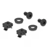 Cable bracket DeLOCK 66979 83 x 60 mm black polycarbonate