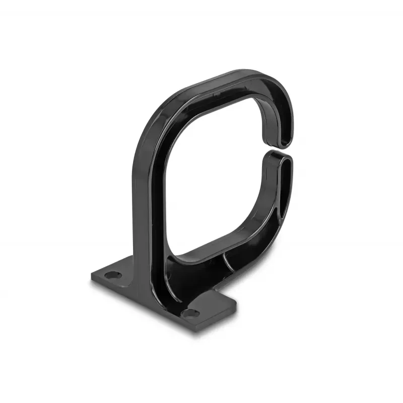 Cable bracket DeLOCK 66979 83 x 60 mm black polycarbonate