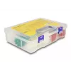 Hook & loop cable tie DeLOCK 18641 350 pieces assorted colours