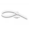 Hook & loop cable tie DeLOCK 18643 L 150 x W 7.2 mm 100 pieces white