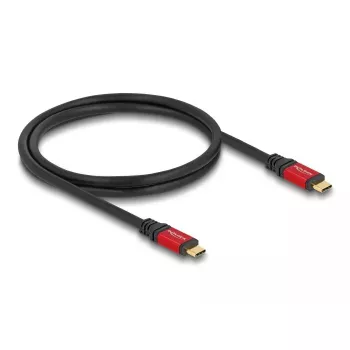 USB Cable DeLOCK 80090 Type-C male to male 5 Gbps 1 m PD 3.0 100 W E-Marker