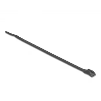 Cable Tie DeLOCK 19466 Polyamide Black 205mm 100pcs