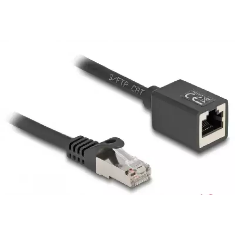 Networking cable DeLOCK 90323 RJ-45 Cat6a 10 m Black