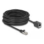 Networking cable DeLOCK 90323 RJ-45 Cat6a 10 m Black