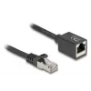 Networking cable DeLOCK 90294 RJ-45 Cat6a 1 m Black