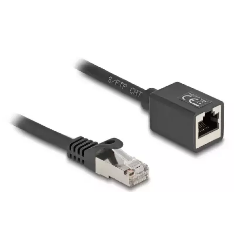 Networking cable DeLOCK 90294 RJ-45 Cat6a 1 m Black