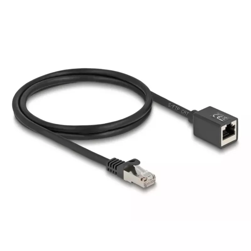 Networking cable DeLOCK 90294 RJ-45 Cat6a 1 m Black