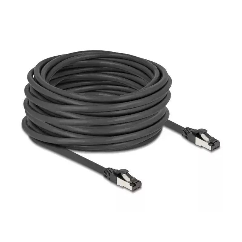 Networking cable DeLOCK 80576 RJ-45 Cat8.1 15 m Black