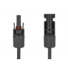 Cable DeLOCK DL4 Solar Flat Cable male to female 60 cm black 3.3 mm²