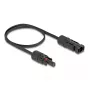Cable DeLOCK DL4 Solar Flat Cable male to female 60 cm black 3.3 mm²