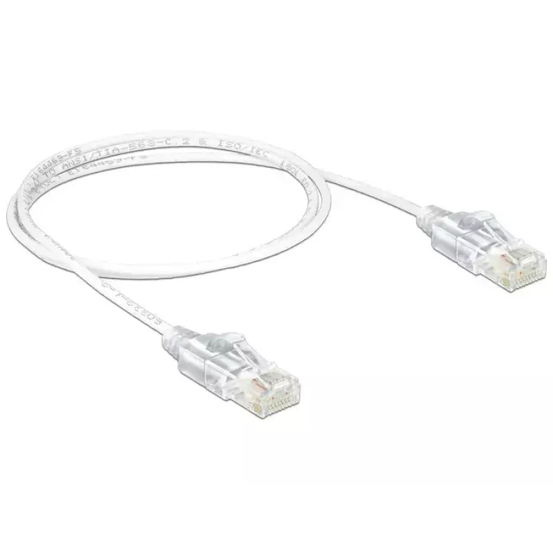 Networking Cable DeLOCK 83781 RJ-45 Cat6 1m White