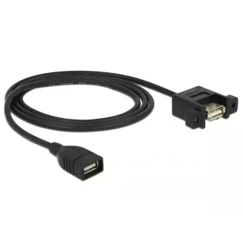 USB Cable DeLOCK 85460 USB 2.0 1m Black