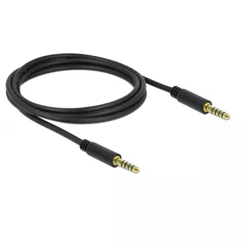 Audio Cable DeLOCK 85792 2m 4.4mm Black