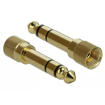 Audio extension cable DELOCK 85832 3.5mm male to 3.5mm female, 2 m, gold-plated contacts, AWG 28, black