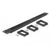 Brush panel DeLOCK 19 inch Cable Management Brush Strip with 3 hooks 1U black
