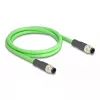 Network Cable DeLOCK M12 Cable D-coded 4 pin male to male PUR (TPU) 1 m