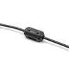 Ferrite core clamp DELOCK 80943, black, nickel/plastic/zinc, 25.2×13×11.8 mm, pack of 2