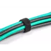Hook & loop cable tie DeLOCK 19011 200x12mm black 10 pieces