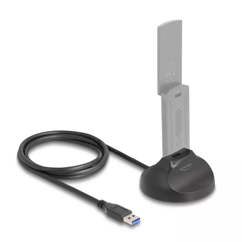 DeLOCK Magnetic base USB Type-A 5 Gbps Docking Cable 1.2 m