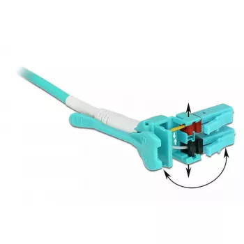 Fibre optic cable DeLOCK 85130 5 m LC Blue