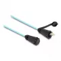 DeLOCK Optical fiber cable LC Duplex to LC Duplex OM3 IP68 2 m