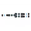DeLOCK Cable Connector RJ45 jack to 2 x RJ45 jack Cat.6A waterproof