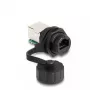 DeLOCK Cable Connector RJ50 jack to RJ50 jack IP68 waterproof black