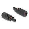 DeLOCK DL4 Solar Connectors for crimping male and female black 2 pcs