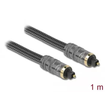 Audio Cable DeLOCK 86983 TOSLINK 1m Anthracite