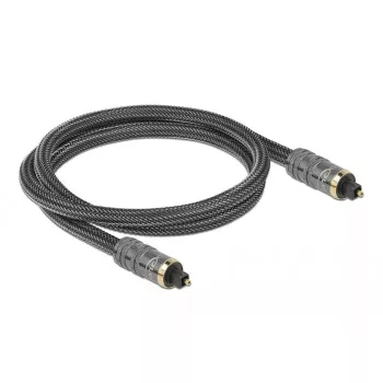 Audio Cable DeLOCK 86983 TOSLINK 1m Anthracite