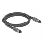 Audio Cable DeLOCK 86983 TOSLINK 1m Anthracite
