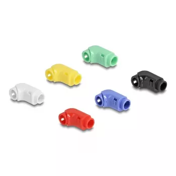 Cable Clip DeLOCK 88129 Assorted Colours 12 Pieces Universal