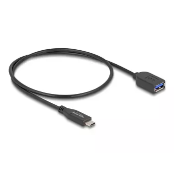 DeLOCK USB Cable 10 Gbps Type-C Male to Type-A Female 50 cm