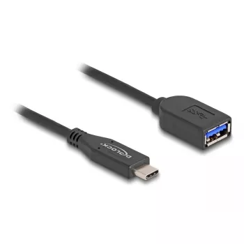 DeLOCK USB Cable 10 Gbps Type-C Male to Type-A Female 50 cm