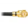 Signal Cable DeLOCK 88464 0.2m Black Gold Silver