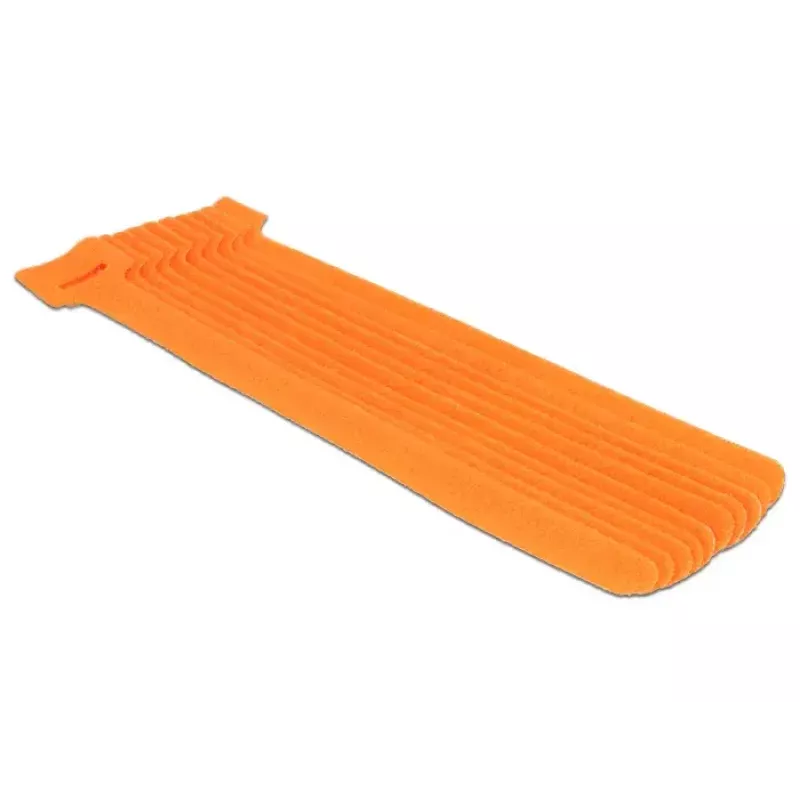 Hook/Loop Fastener DeLOCK 18696 Orange 10 pcs