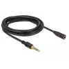 Audio cable DeLOCK 85633 3m 3.5mm Black