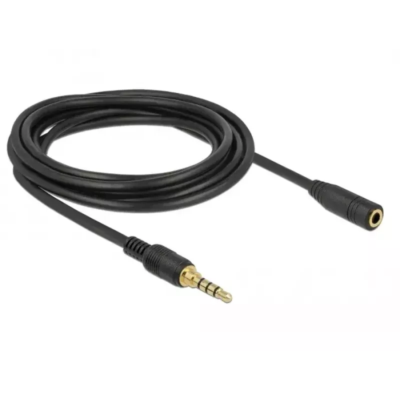 Audio cable DeLOCK 85633 3m 3.5mm Black