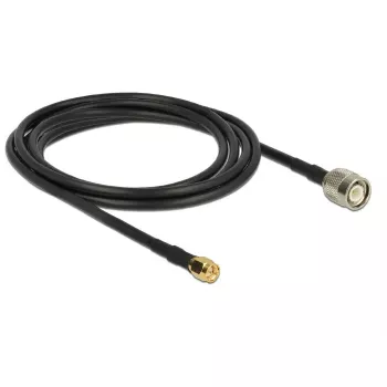 Coaxial Cable DeLOCK 89506 CFD200 2.5 m TNC SMA Black