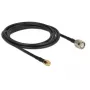 Coaxial Cable DeLOCK 89506 CFD200 2.5 m TNC SMA Black
