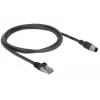 Networking cable DeLOCK 84922 RJ-45 M12 Cat5e 1 m Black