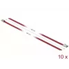Cable Tie DeLOCK 18779 Steel Red 400mm 10 pcs