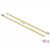 Cable Tie DeLOCK 18785 Steel Yellow 200mm 10 pcs